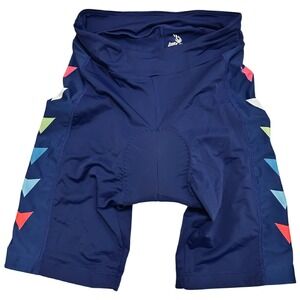 Beroy Cycling Shorts Womens Small Blue Bike 3D Gel Padding Quick Dry Breathable